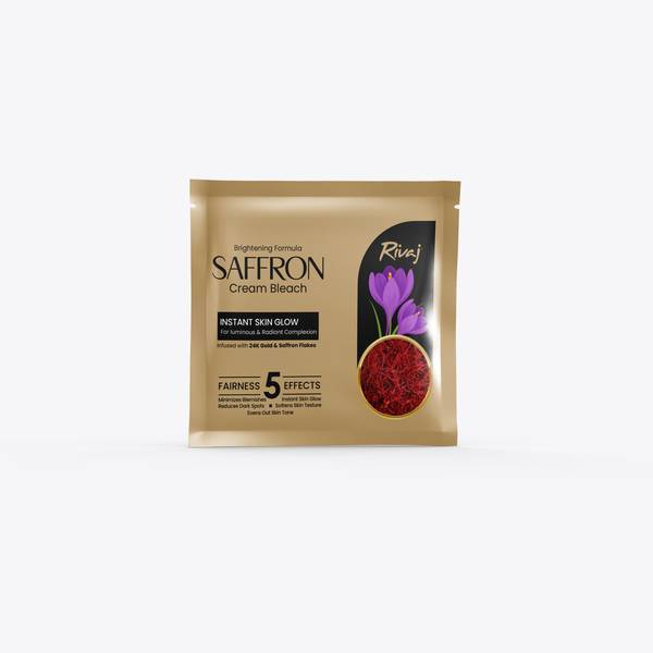 Rivaj UK Bleach Cream Sachet Pack 28g - Instant Glow & Fairness