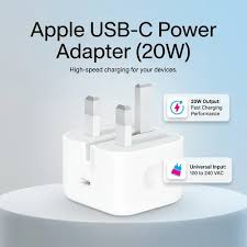 Apple 20W USB-C Power Adapter - Fast Charging Wall Charger (Generic Quality)