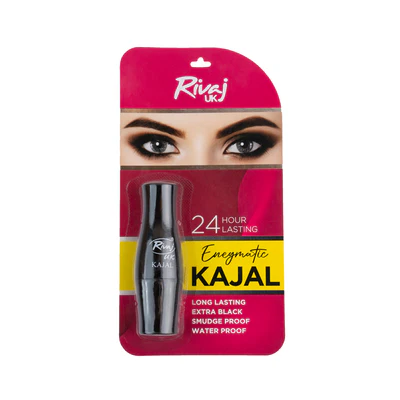 Rivaj Exclusive Waterproof Kajal - Intense Black, Smudge-Proof & Long-Lasting
