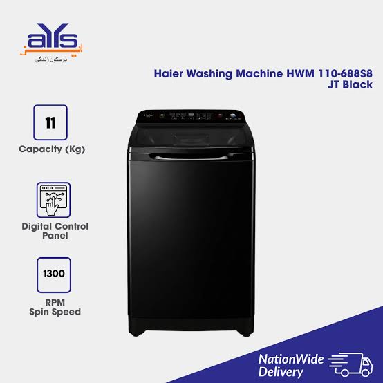 HWM 110-B688S8 Fully Automatic Washing Machine | 10kg Capacity | Energy Efficient