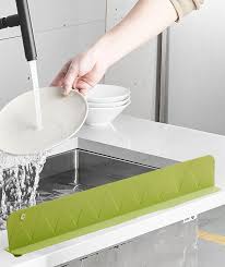 Sink Splash Guard with Double Suction Cups - Kitchen Water Barrier for Pakistan