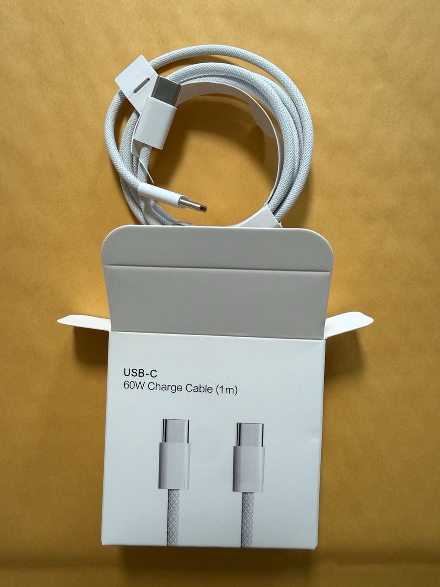 Apple 60W USB-C to USB-C Charge Cable (1m) - High Quality Generic Fast Charging Cable