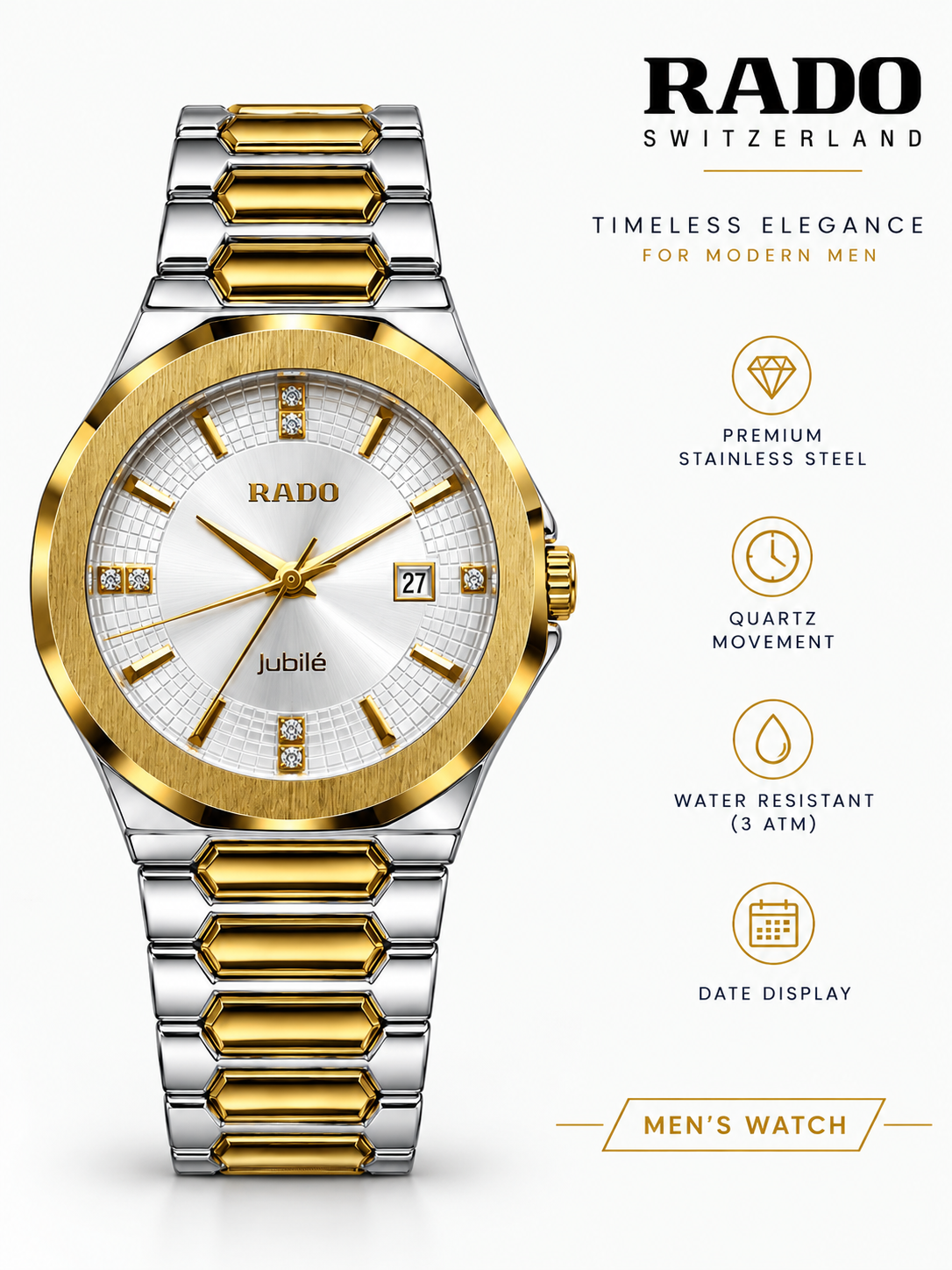 Rado Luxury Pair Watch Set - New Offer |