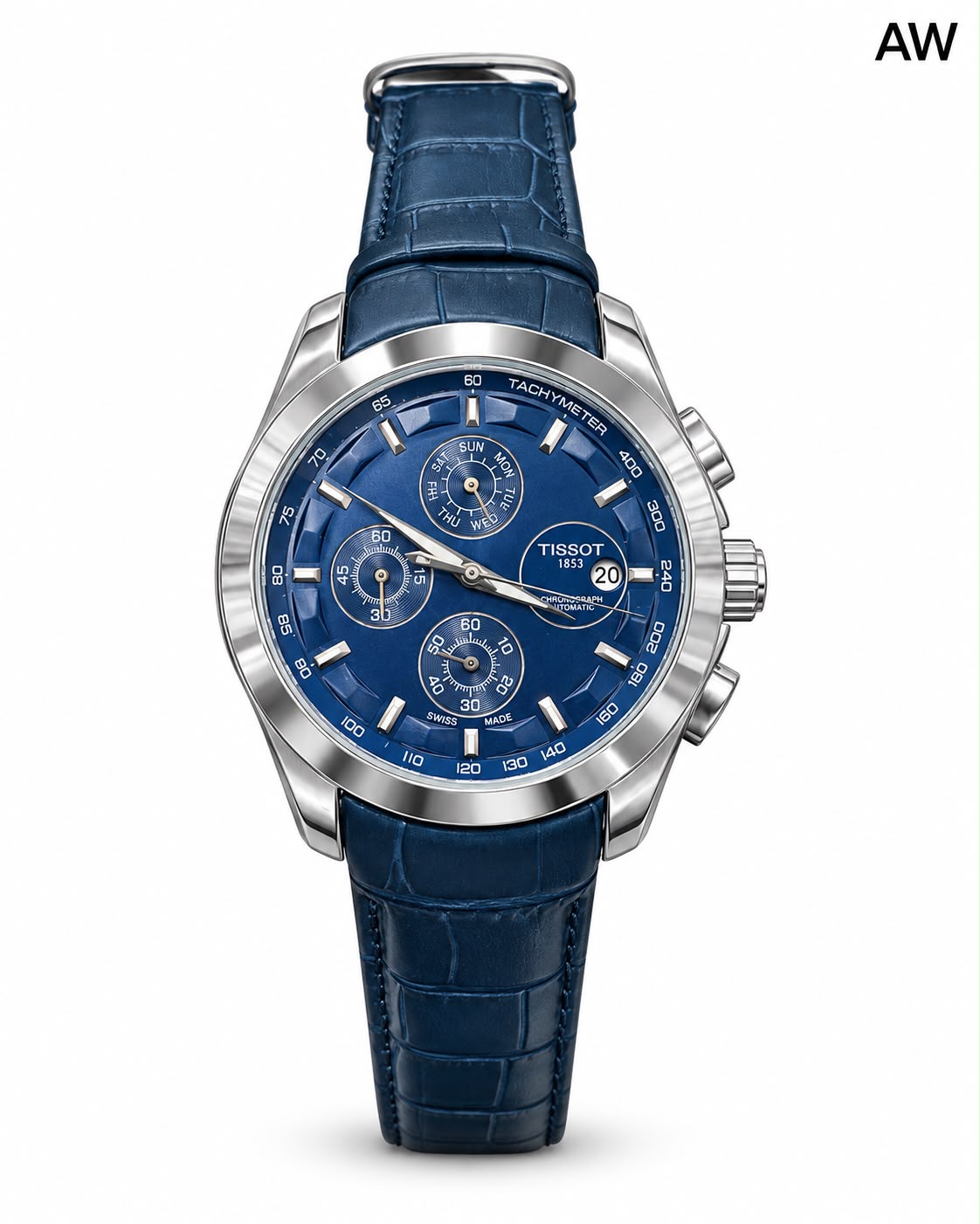 Tissot Chronograph Men's Watch - Premium Leather Strap | Buy Online Pakistan