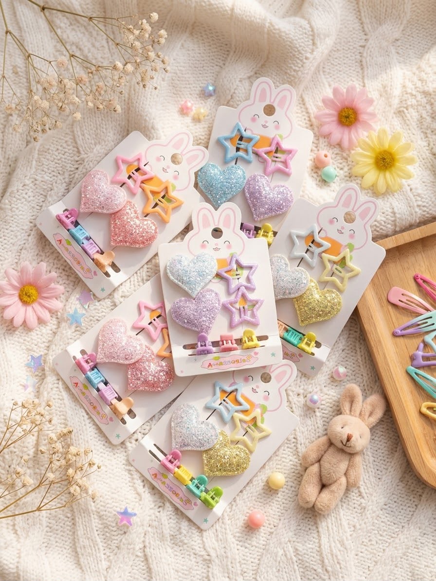 Fk JEWELRY New Arrival Fashionable Hair Pins - 12 Pcs Pack