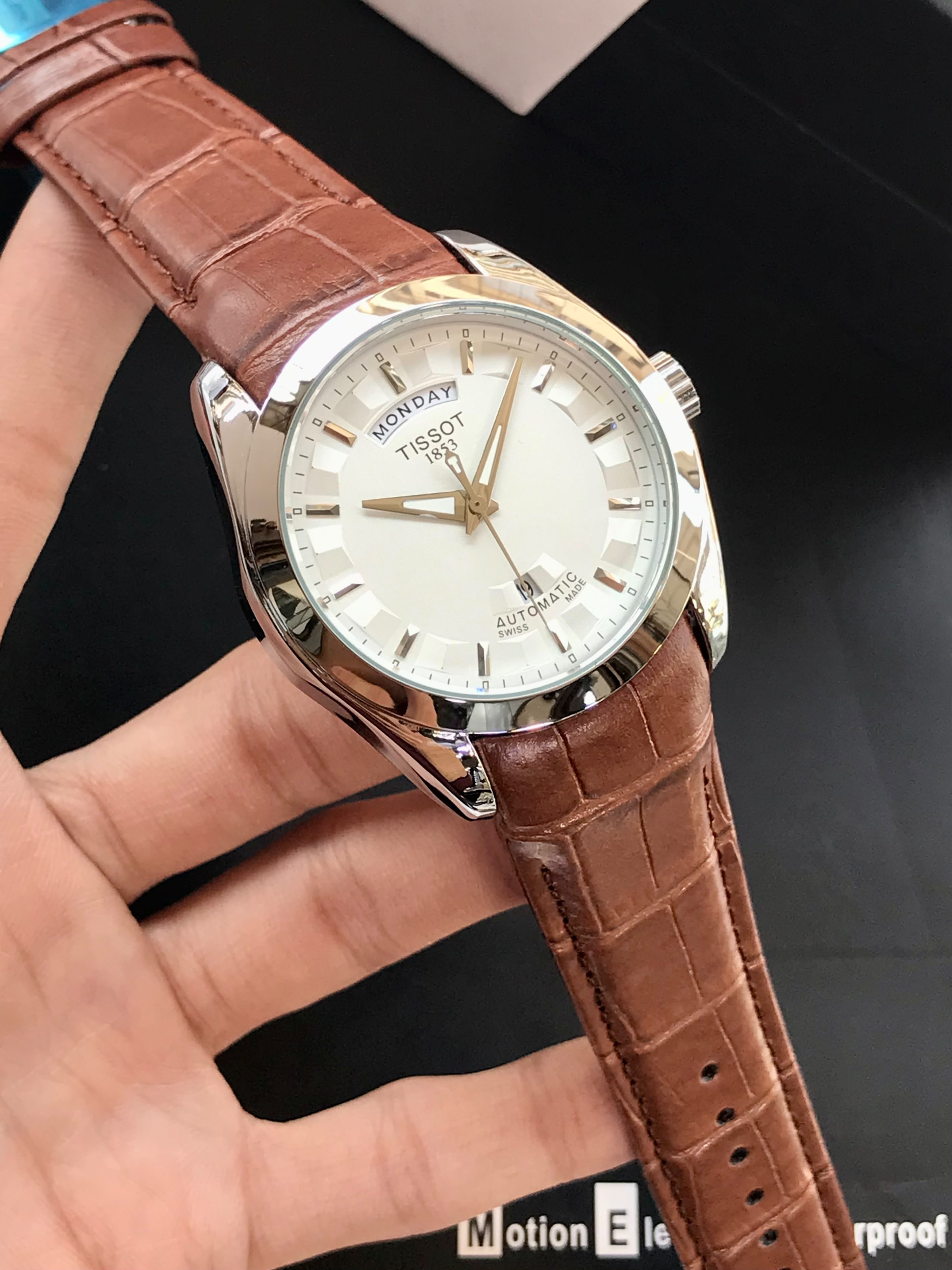 TISSOT Inspired Men's Watch - Elegant Quartz Day/Date | Pakistan